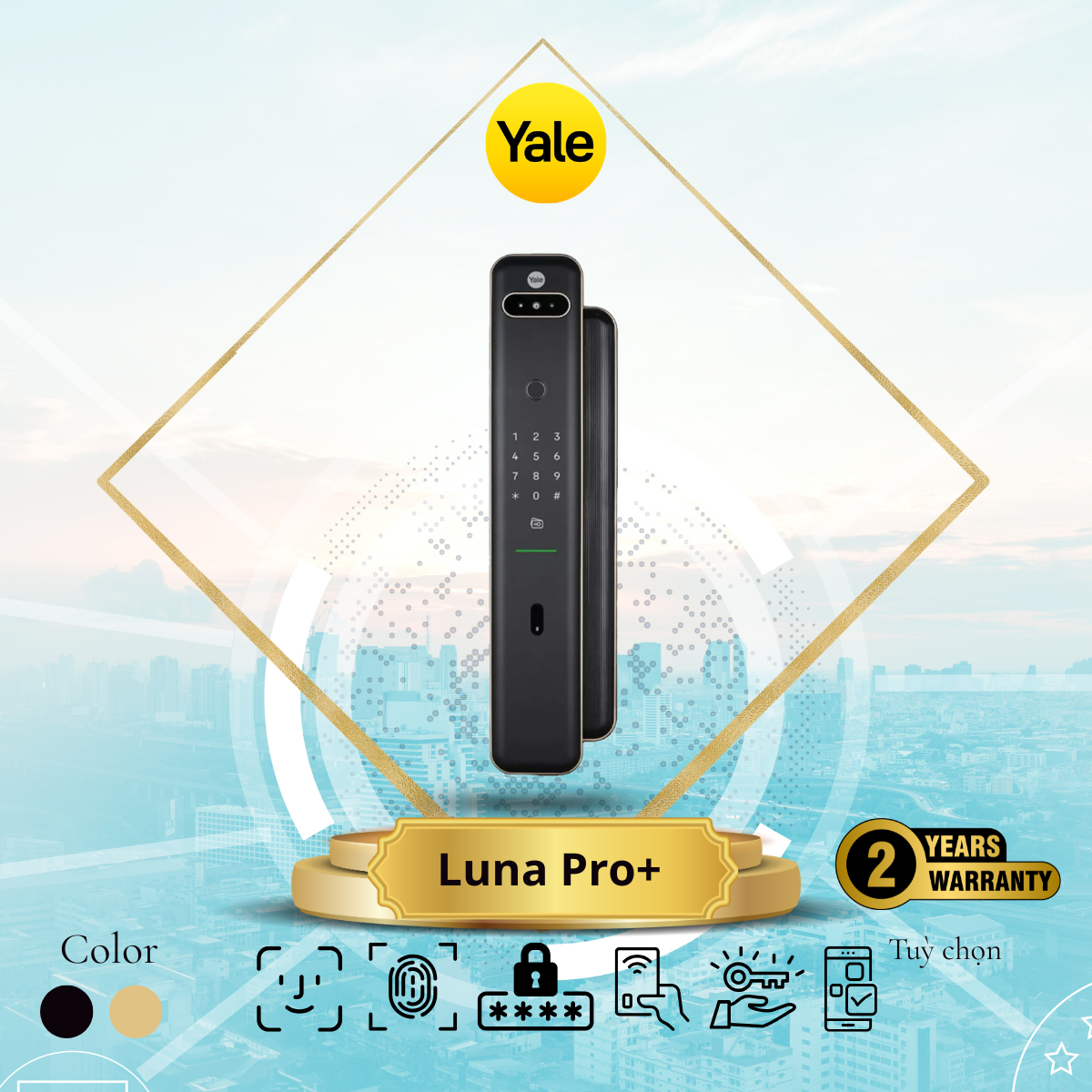 Khoá Yale Luna Pro +